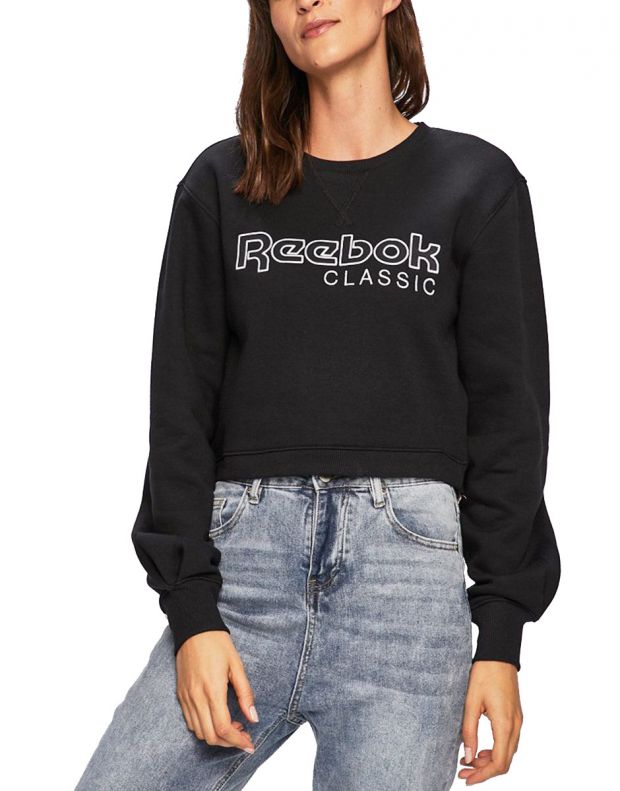 REEBOK Classics Fleece Sweatshirt Black - EB5149 - 1