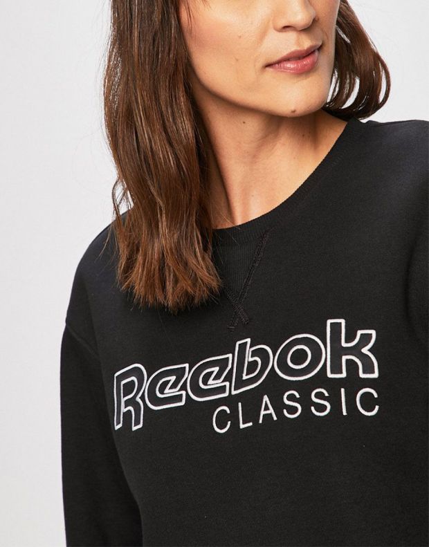 REEBOK Classics Fleece Sweatshirt Black - EB5149 - 4