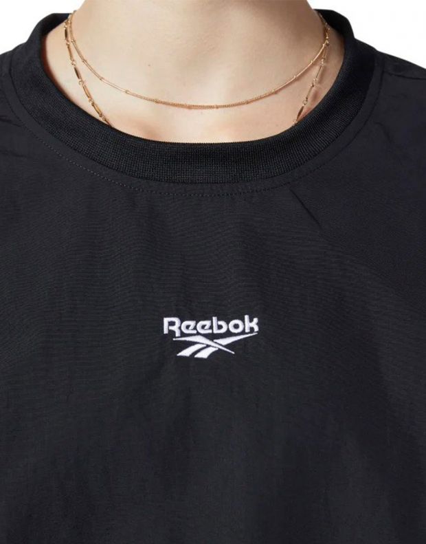 REEBOK Classics Vector Crew Sweatshirt Black - EB5081 - 4