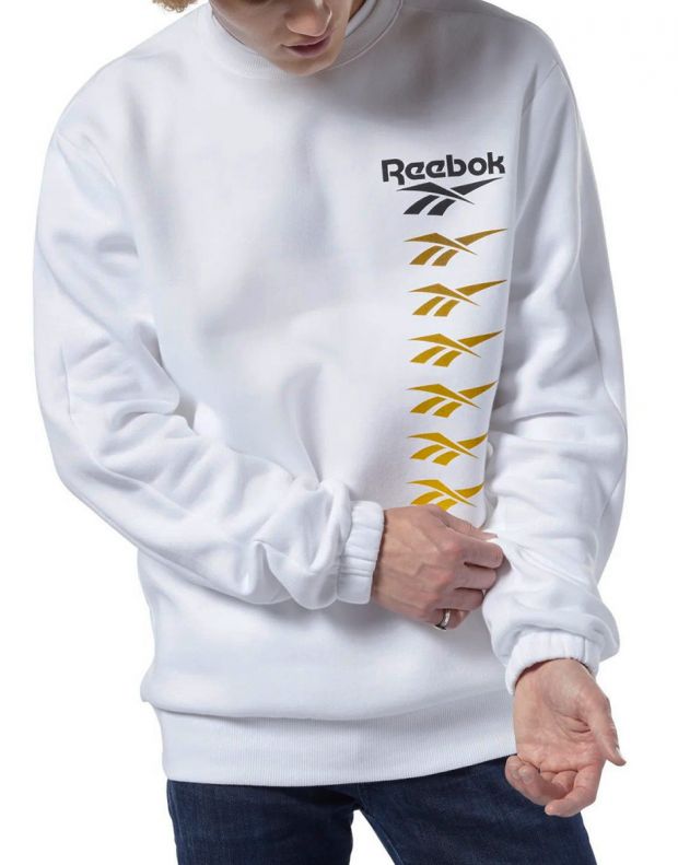 REEBOK Classics Vector Crew Sweatshirt White - EB3634 - 1