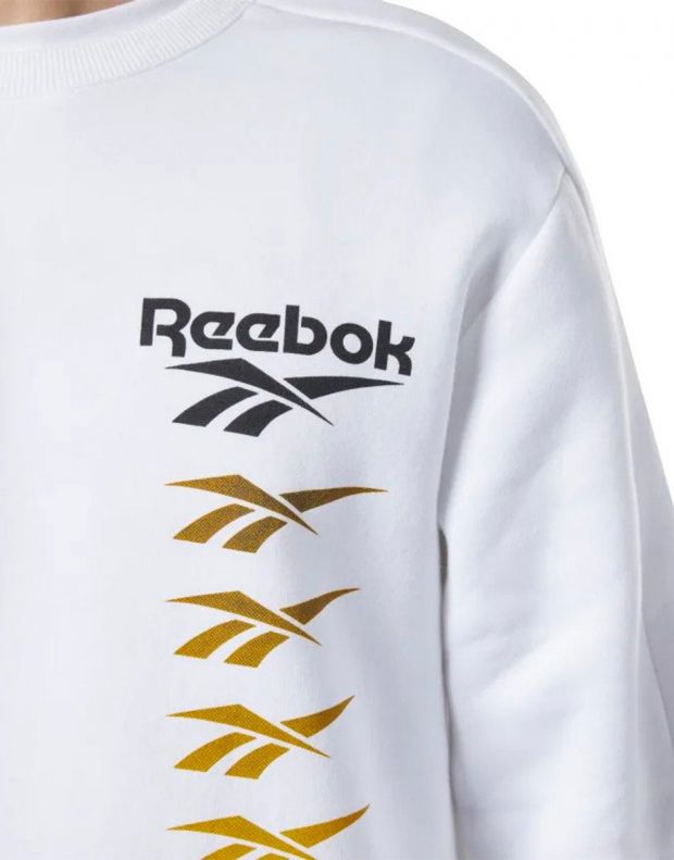 REEBOK Classics Vector Crew Sweatshirt White - EB3634 - 4