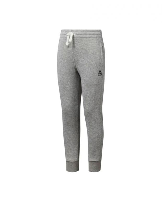 REEBOK Girls Training Essentials French Terry Tracksuit Grey - DH4337 - 3