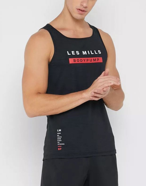 REEBOK Les Mills BodyPump Activchill Tank Top Black - ED0586 - 4