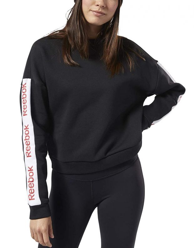 REEBOK Linear Sweatshirt Black - EK1353 - 1