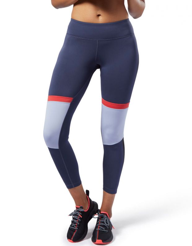 REEBOK Meet You There Panelled Tights Navy - EC2434 - 1
