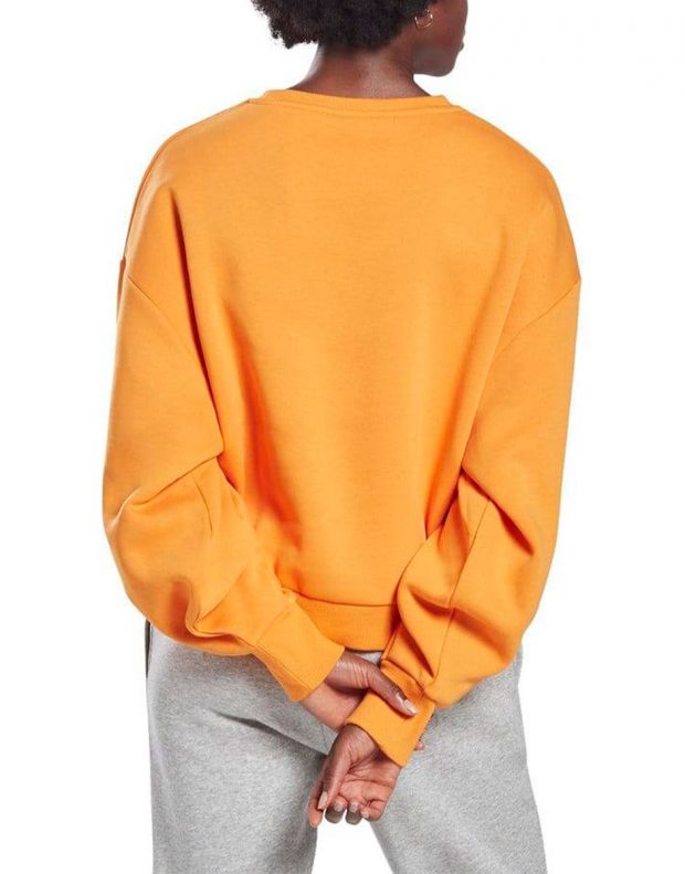 REEBOK Oversize Cover-Up Sweatshirt Yellow - FU2509 - 2