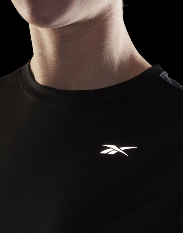 REEBOK Running Essentials Long Sleeve Shirt Black - FU1428 - 6