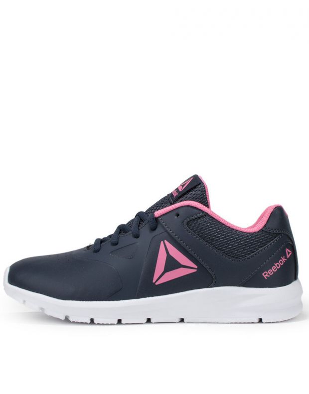 REEBOK Rush Runner Shoes Navy/Pink - DV8698 - 1