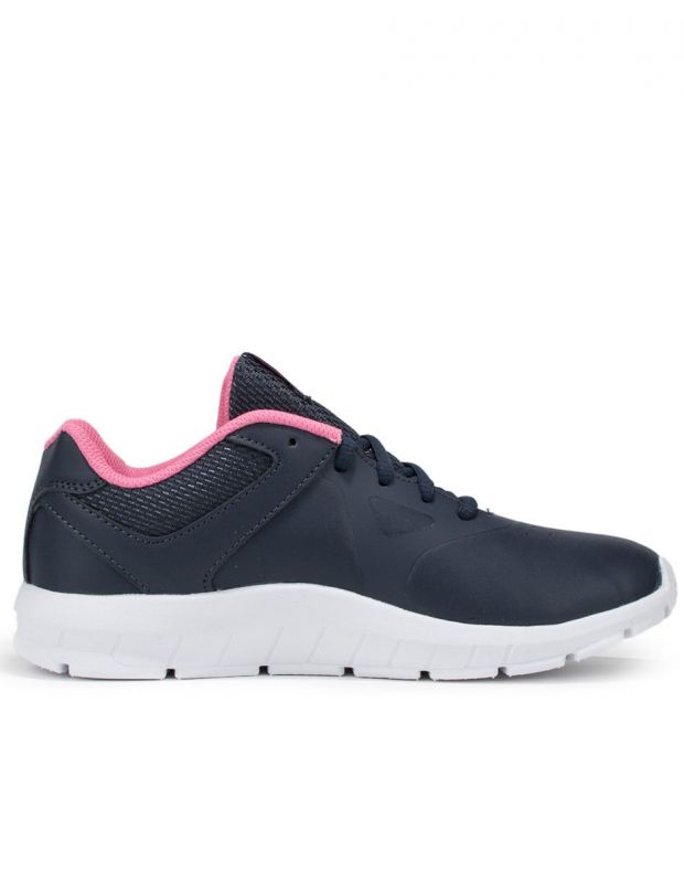 REEBOK Rush Runner Shoes Navy/Pink - DV8698 - 2