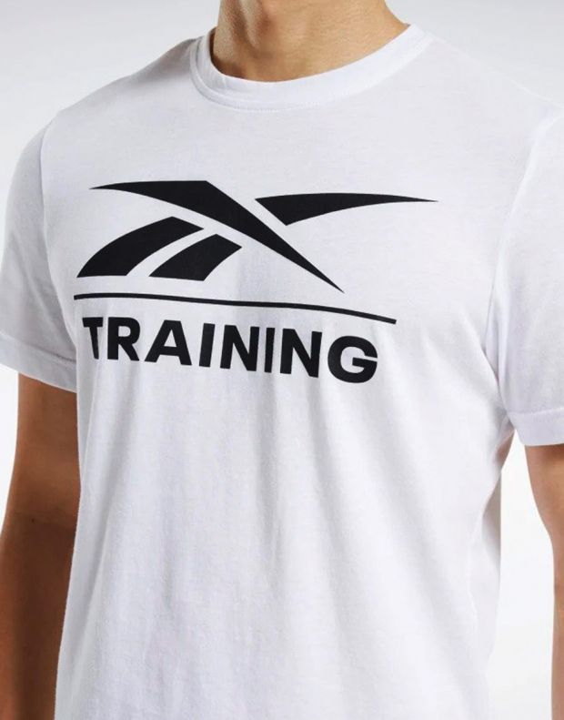 REEBOK Specialized Training T-Shirt White - FU1807 - 4