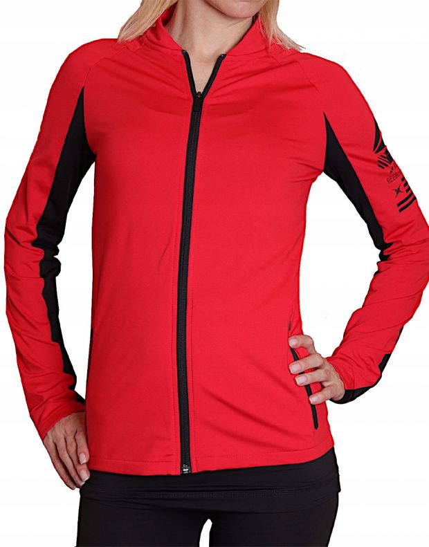 REEBOK Sports Track Jacket Red - DN9748 - 1