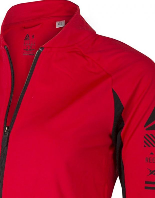 REEBOK Sports Track Jacket Red - DN9748 - 4