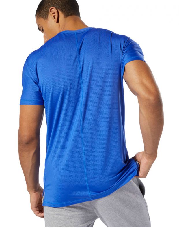 REEBOK Training Active Chill Graphic Tee Blue - DP6553 - 2