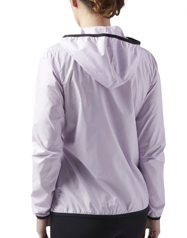 REEBOK Windbreakers Jacket Light Purple - CE1193 - 2