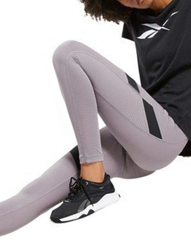 REEBOK Workout Ready Mesh Leggings Grey - FU2350 - 3