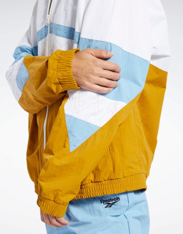 REEBOK x Gigi Hadid Track Jacket White/Yellow - FI5071 - 5