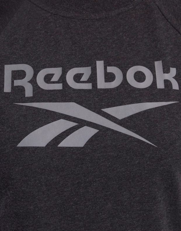 Reebok Essentials Logo Tee Black - FK6719 - 4