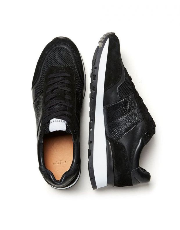 SELECTED Frank Mix Runner Sneaker Black - 16065009 - 2