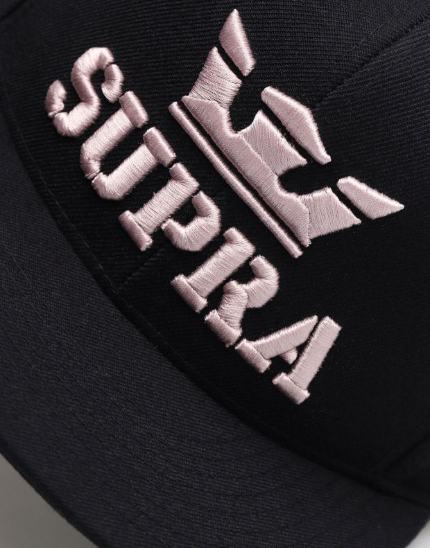 SUPRA Above II Snapback Hat Black/Mauve - C3072-058 - 3