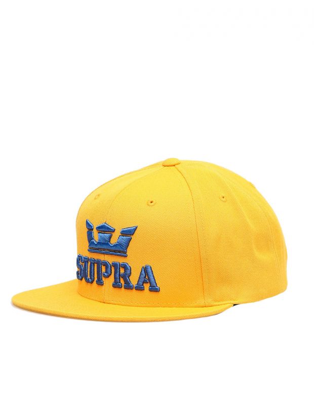 SUPRA Above II Snapback Hat Caution/Ocean - C3072-814 - 1