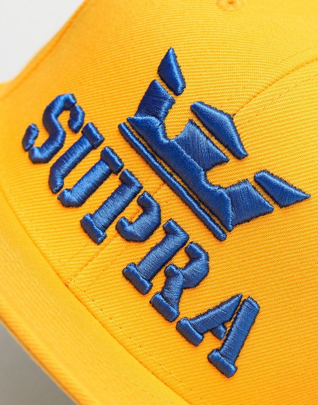SUPRA Above II Snapback Hat Caution/Ocean - C3072-814 - 3