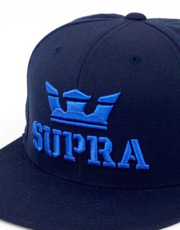 SUPRA Above II Snapback Hat Navy/Royal - C3072-420 - 5