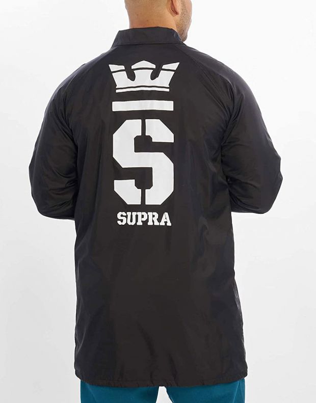 SUPRA Champ Trench Coaches Coat Black - 102092-002 - 2