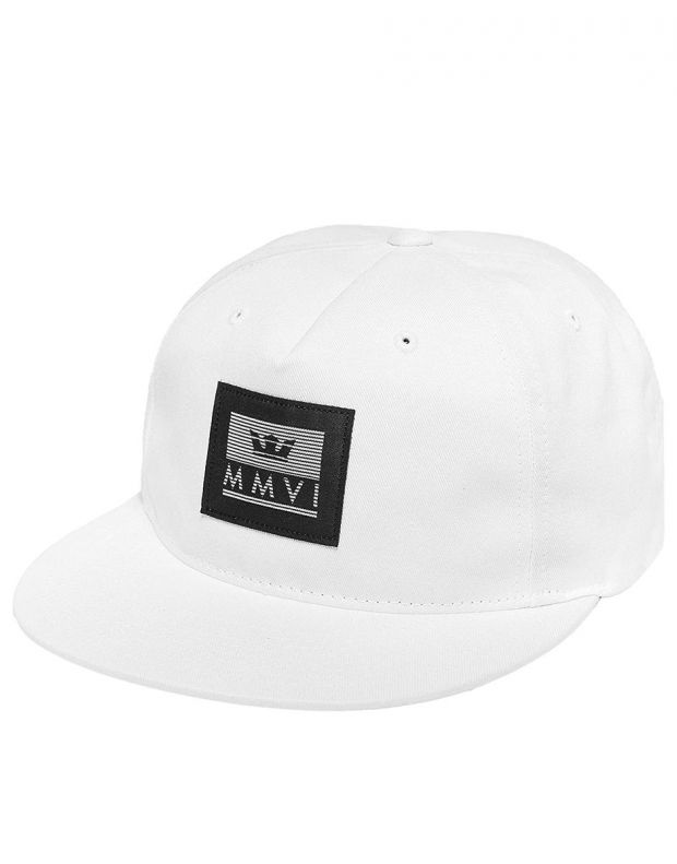 SUPRA Crown Jewel Patch Slider Hat White - C3061-102 - 1