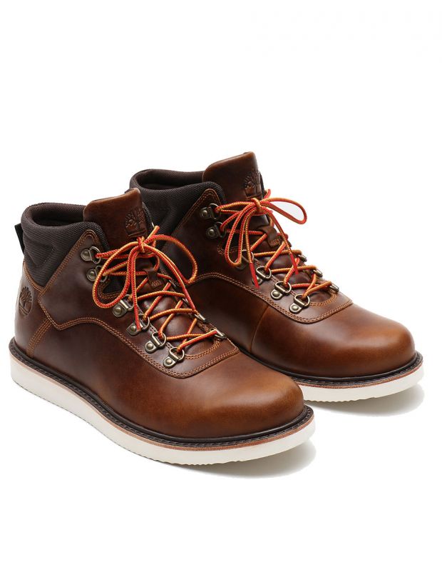 TIMBERLAND Newmarket Archive Leather Boots Brown - A2QHJ - 3
