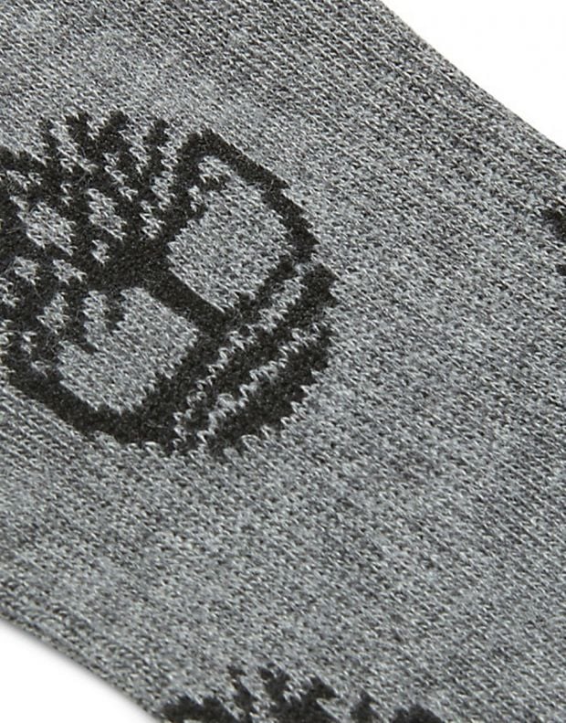 TIMBERLAND Repeated Logo Crew Socks Grey - A1ED2-010 - 2
