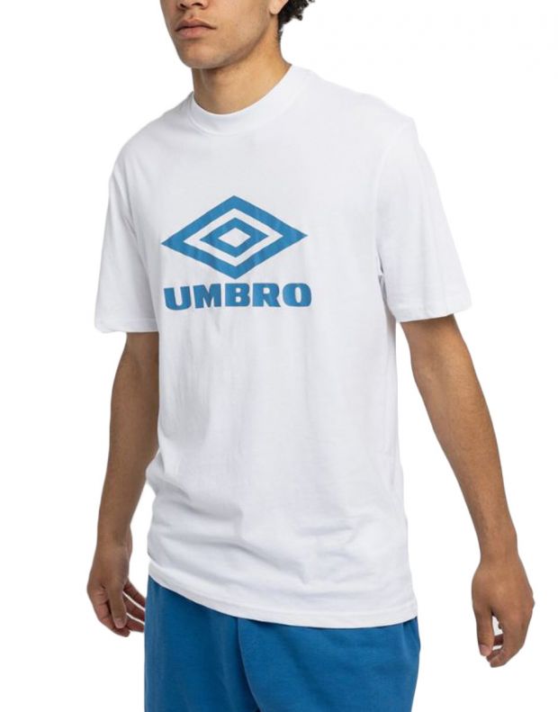 UMBRO Diamond Logo Tee White - UMTM0600-OGE - 1