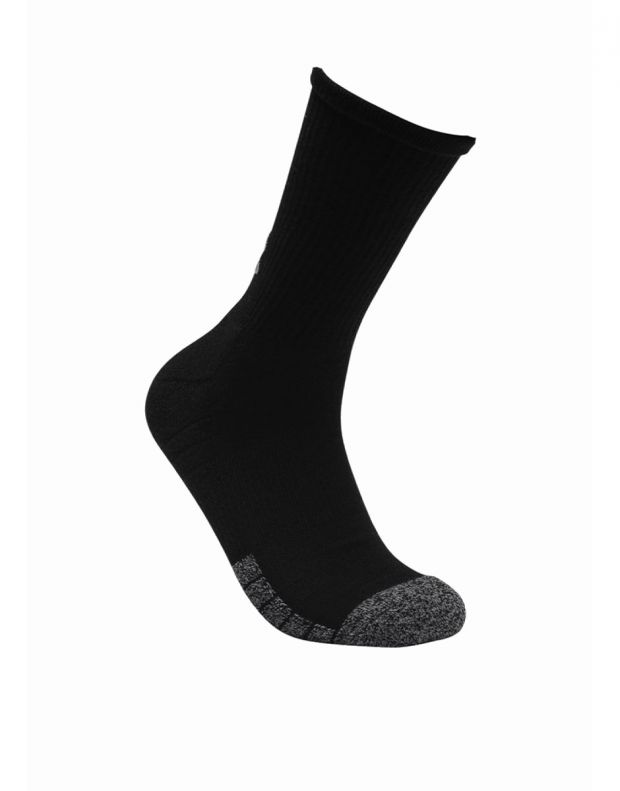 UNDER ARMOUR 3-Packs Heatgear Crew Socks Black/White/Grey - 1346751-035 - 3