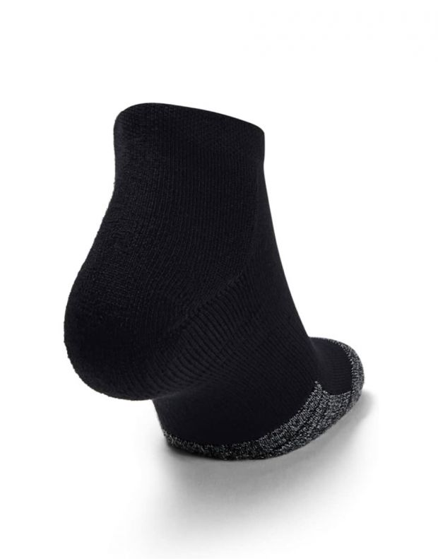 UNDER ARMOUR 3-Packs Heatgear Low Cut Socks Black - 1346753-001 - 4