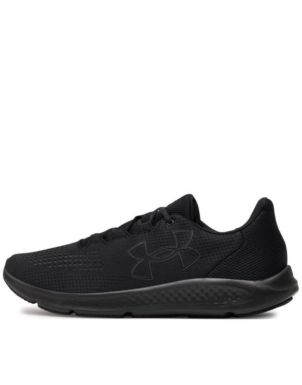 UNDER ARMOUR Charged Pursuit 3 Big Logo Running Shoes Black - 3026518-002 - 1