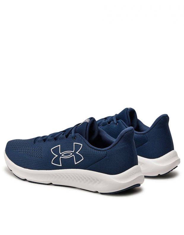 UNDER ARMOUR Charged Pursuit 3 Big Logo Running Shoes Navy - 3026518-400 - 4
