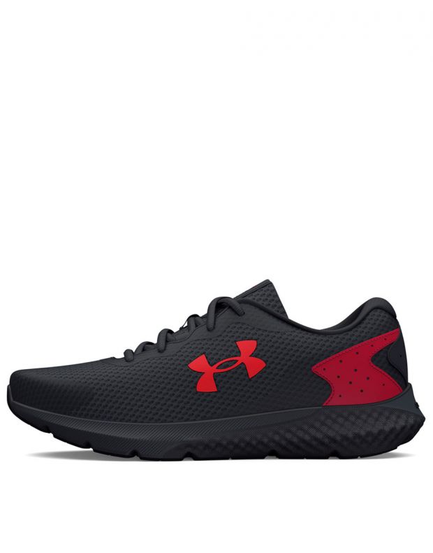 UNDER ARMOUR Charged Rogue 3 Shoes Black/Red - 3024877-001 - 1