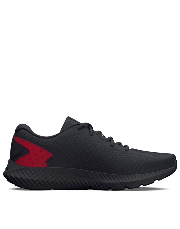 UNDER ARMOUR Charged Rogue 3 Shoes Black/Red - 3024877-001 - 2