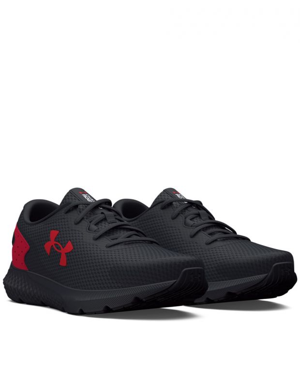 UNDER ARMOUR Charged Rogue 3 Shoes Black/Red - 3024877-001 - 3