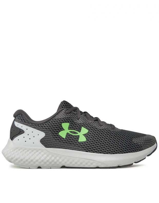 UNDER ARMOUR Charged Rogue 3 Shoes Grey/Green - 3024877-105 - 2