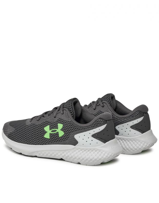 UNDER ARMOUR Charged Rogue 3 Shoes Grey/Green - 3024877-105 - 4