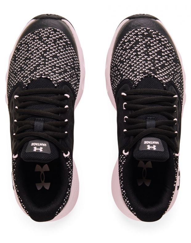 UNDER ARMOUR Charged Vantage Knit Black/Pink - 3025377-001 - 4