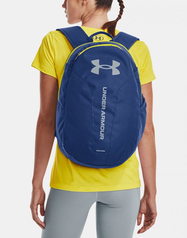UNDER ARMOUR Hustle Lite Backpack Blue/Yellow - 1364180-471 - 5