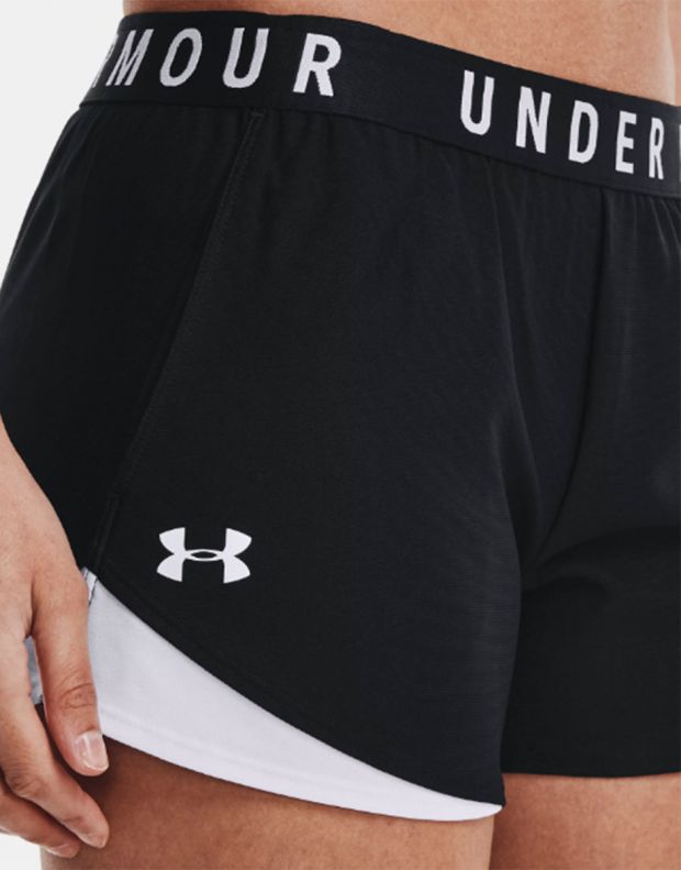 UNDER ARMOUR Play Up Shorts 3.0 Shorts Black - 1344552-038 - 3