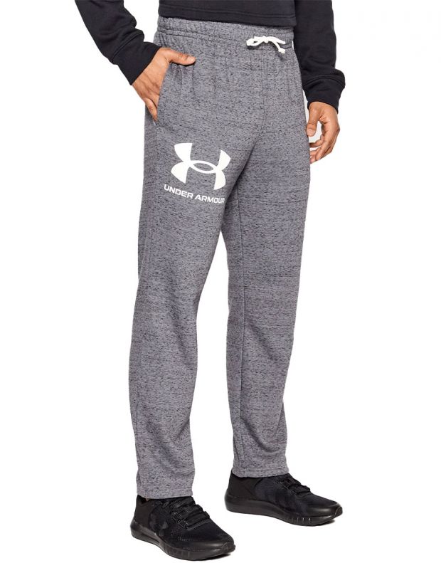 UNDER ARMOUR Rival Terry Pants Grey - 1361644-012 - 1