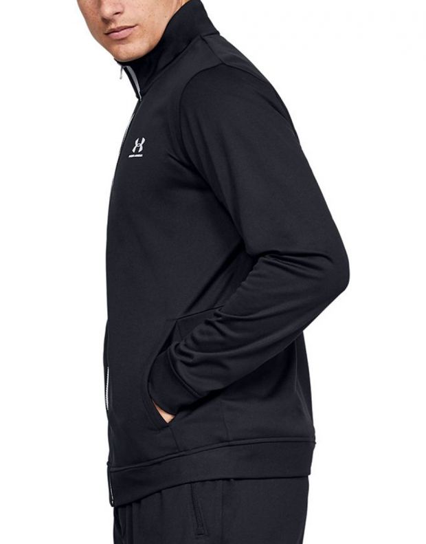 UNDER ARMOUR Sportstyle Tricot Jacket Black/White - 1329293-002 - 3