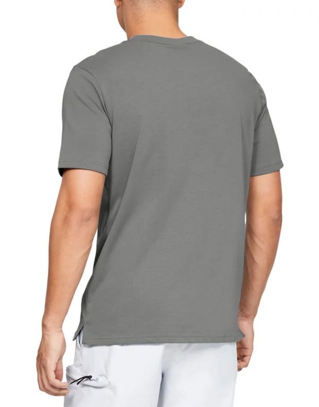 UNDER ARMOUR Unstoppable Knit Tee Grey - 1345643-013 - 2