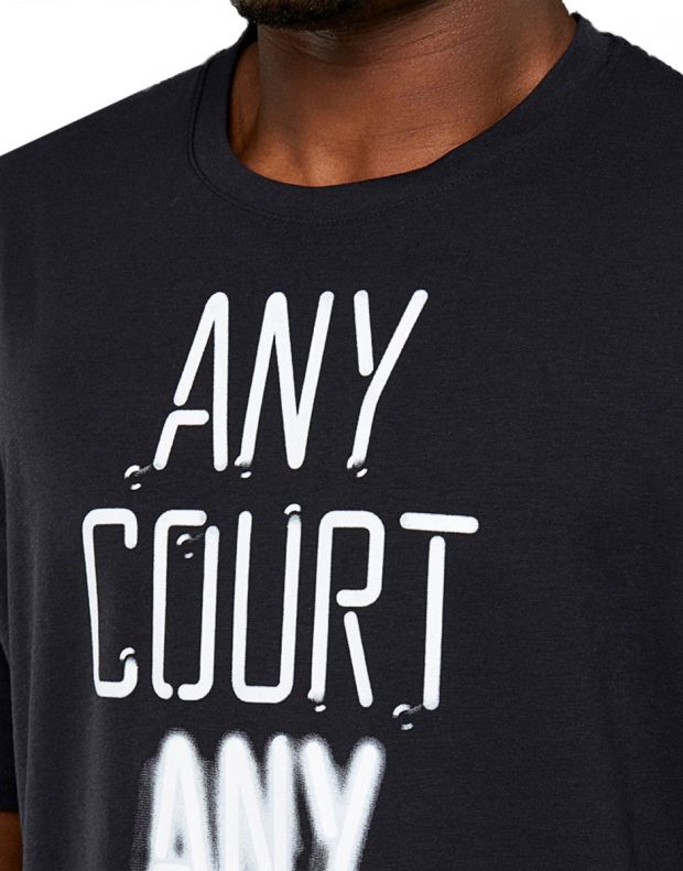 UNDER ARMOUR Any Court Any Time Tee Black - 1298352-001 - 4