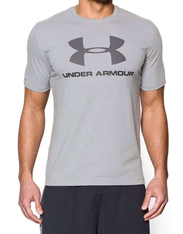 UNDER ARMOUR CC Sportstyle Logo Grey - 1257615-025 - 1