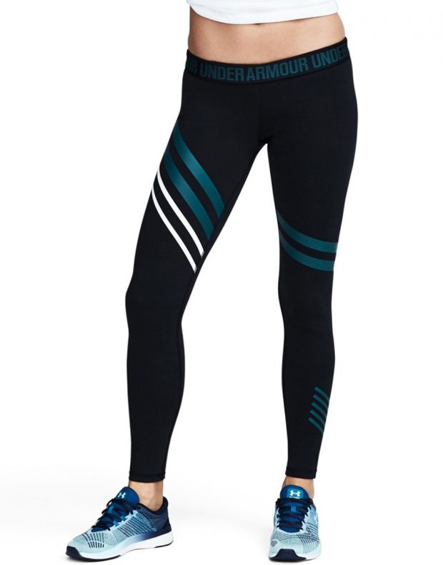 UNDER ARMOUR Favourite Engineered Leggings Green - 1303334-002 - 1