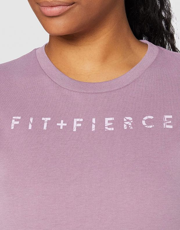UNDER ARMOUR Fit+Fierce Graphic SS Tee Purple - 1345593-521 - 5